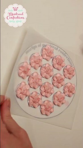 Royal Icing Transfer Template - Royal Icing Flower Transfers