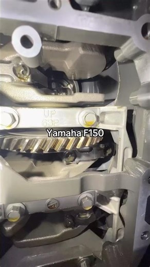 INSIDE A YAMAHA F150 CRANKCASE!