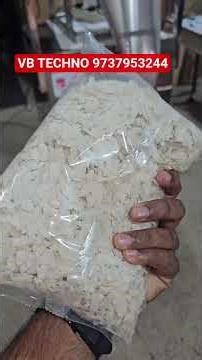 Fully Automatic Poha Packing Machine!! 500gm