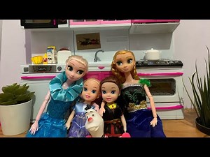 Elsa and Anna Family Introduction | Elsa and Anna dolls