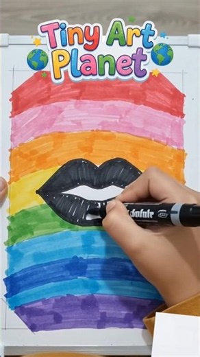 🌈 Rainbow Coloring for Kids | Easy Rainbow Drawing & Coloring Tutorial 🎨