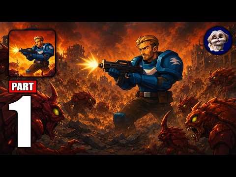 Alien Waves: Mutant Shooter - Gameplay Walkthrough Part 1 (iOS, Android)