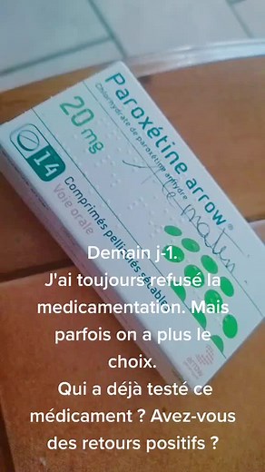 #dépression #paroxetine..