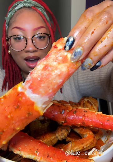 Delicious Seafood Boil with King Crab and Shrimp