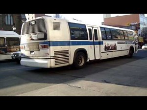 NYCTA & MTA Bus : Orion V & V CNGs On The Q65 & Q66 & NovaBus RTS-06 9342 NIS @ Main St