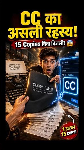 The Invention That Inspired Email "CC" 🤯 #Shorts