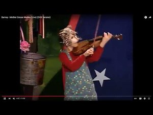 Rachel from Barney's Big Surprise (1998) Playing to PattyCake Praise on her Fiddle
