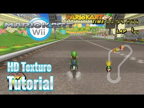 Mario Kart Wii HD Texture Pack Installation Tutorial