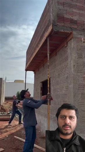 Supporting Rod to Build a Roof