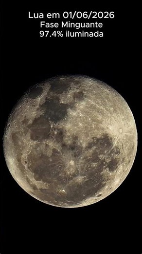 LINDA LUA DE HOJE 🌙 OBSERVATORIO ASTROSUL