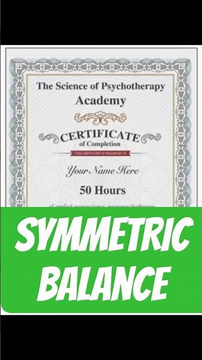 The Design Principle of Symmetric Balance