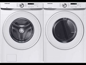 Review: Samsung WF45T6000WPR Laundry Package – Front Load Washer & Dryer!