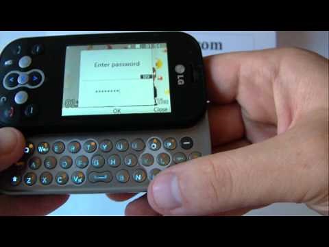 LG KS360 Unlock & input / enter code