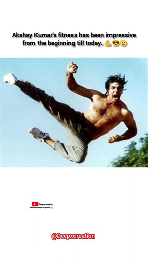 Akshay Kumar's fitness has been impressive from the beginning till today.. 😎🫡💪 #editing #bollywood