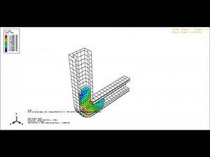 Equal Channel Angular Pressing (ECAP) Simulation with ABAQUS CAE