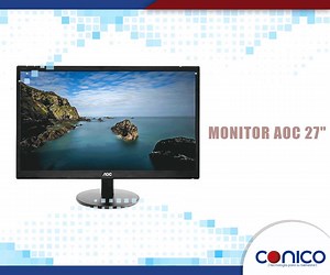 Uno elige bien su equipo, escogé el tuyo con sabiduría. -Monitor AOC 23” LED IPS VGA/DVI -Monitos AOC 27” W LED 1920x1080/VGA/2HDMI. #Conico | Conico | Facebook