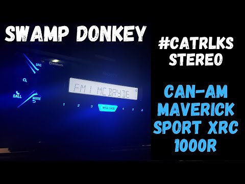 Swamp Donkey CATRLKS Bluetooth Stereo 6.5 Kickers- Can Am Maverick Sport XRC 1000R