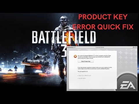 Battlefield 3- Game not working product key error FIX 2025 [WORKING]