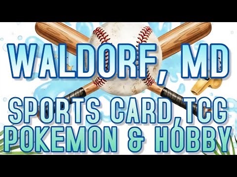 Live Pokemon Vendor POV! | Waldorf Sports & TCG Show!