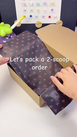 Packing a 2-Scoop Mystery Order for Kathy