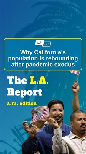 3.1K views · 8 comments | California's population has rebounded after years of decline, with a growth of almost a quarter of a million residents in 2024, according to the U.S. Census Bureau. This growth is driven by international migration and natural population increases.  Get full episodes of The L.A. Report every day on LAist 89.3 FM or in the LAist app. | LAist | Facebook