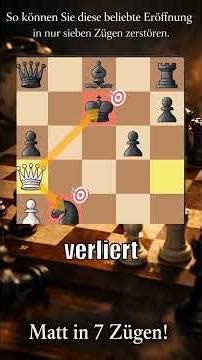7-Züge Schachfalle (Music Version) ♟️ Höchste Win-Rate – Entspannende & Fokussierte Hintergrundmusik