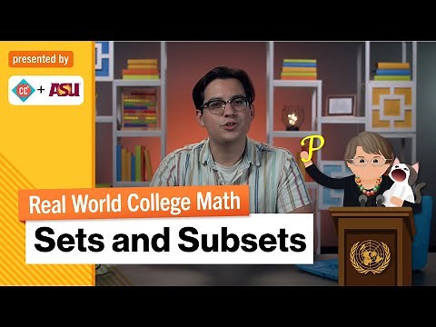 Sets and Subsets | Real World College Math | Study Hall