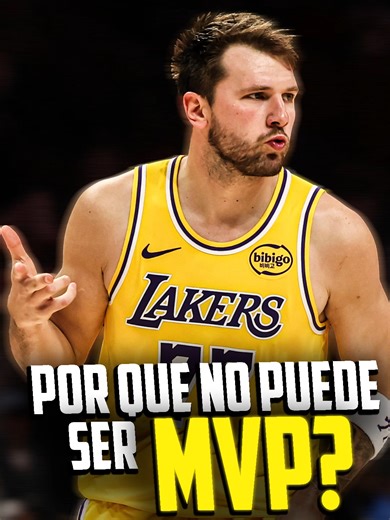 ¿Por qué Luka Doncic no puede ser MVP en la NBA?