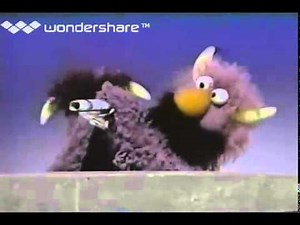 Sesame Street Two Headed Monster Newspaper