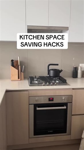 Home Decor Haven on Instagram: "Three little organization hacks for your kitchen 🫶 1️⃣ Use vertical storage to reclaim cabinet space. 2️⃣ Containers + labels = instant sanity boost. 3️⃣ Lazy Susans for spices, oils, and sauces change everything. Small hacks make tiny kitchens feel so much bigger and easier to cook in. Which one are you trying first? 👀✨ #kitchenhack #kitchenorganization #howtoorganize #smallspace #smallspaceliving #newkitchen #kitchenset #spacesaving"