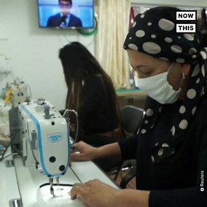 These cancer patients are sewing face masks to help their country overcome a shortage amid the coronavirus crisis | NowThis