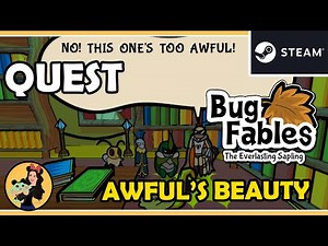AWFUL'S BEAUTY QUEST [Find All Bad Books] - Bug Fables; the Everlasting Sapling Gameplay