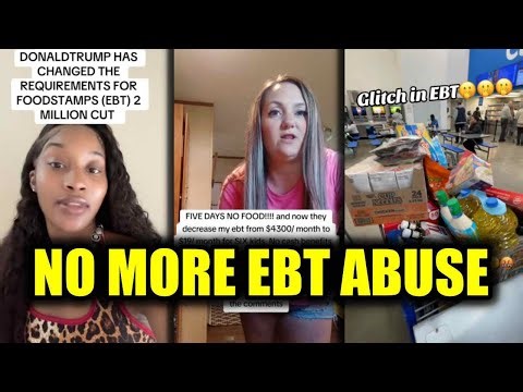 No More EBT For People - "I NEED MY FOOD STAMPS BACK"