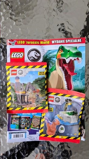 Magazyn LEGO Jurassic World wydanie specjalne czerwiec 2026 #lego #jurassicworld