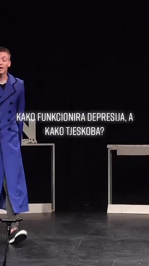 Kako funkcionira depresija, a kako tjeskoba? #teatartirena #foryoupage #foryou #fyp #mentalnozdravlje