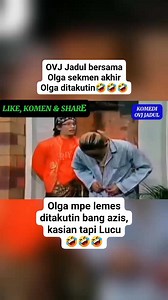 OVJ Jadul bersama Opga sekmen akhir opga ditakutin🤣🤣🤣 Olga mpe lemes ditakutin bang Azis, kasian tapi lucu🤦🤣🤣🤣 #komedi #ovj #olga #bikinngakak #palinglucu #entertainment #tv #videolucu #reelshumor #fypviral #fbpro #talkshow | Riyan Heryana