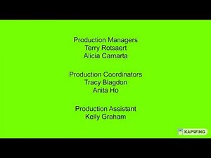 Johnny test season 4 end credits green screen