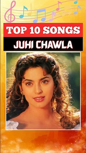 Top 10 Juhi Chawla Songs of All Time! #bollywood #juhichawla #90sbollywood #shorts