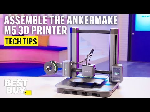 Set up the AnkerMake M5 Speedy 3D Printer– Tech Tips from Best Buy