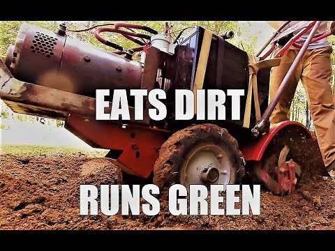 Building a Battery-Powered Roto-Tiller Conversion using a Forklift Motor