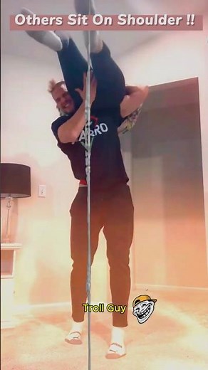 Shoulder Sit Challenge… THE FINAL BOSS 💀💥