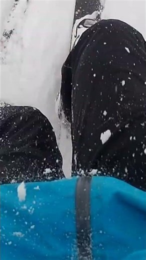 Deep powder at kicking horse Mountain resort ￼