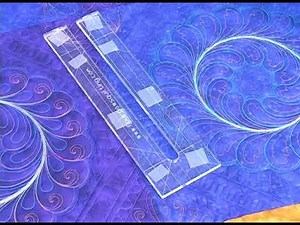 Line Tamer for Ruler Work Machine Quilting
