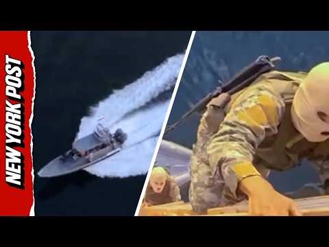 Iran Boat Swarm Seizures Raise Doubts Over Strait Security Claims