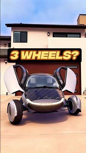 Aptera’s SOLAR EV: The 3-Wheeled EV That Charges Itself From the Sun ☀️ #shorts