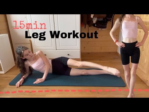 15MIN SLIM & LONG LEGS WORKOUT || effective thigh pilates, tone & lengthen ||
