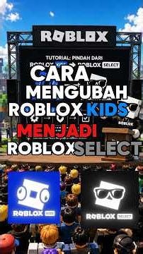 Tutorial ubah Roblox kids ke Roblox select 🤫 #roblox #viral #shorts