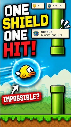 This Flappy Bird Run Was INSANE! 🤯#FlappyBird#gameplay#shorts