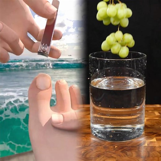 An Island Of Toenail Clippings 🤮