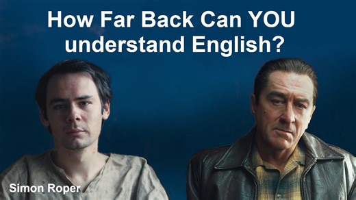 Transitioning From Old English to Modern American English in a Single Monologue
